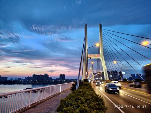 湘潭三大桥夜景