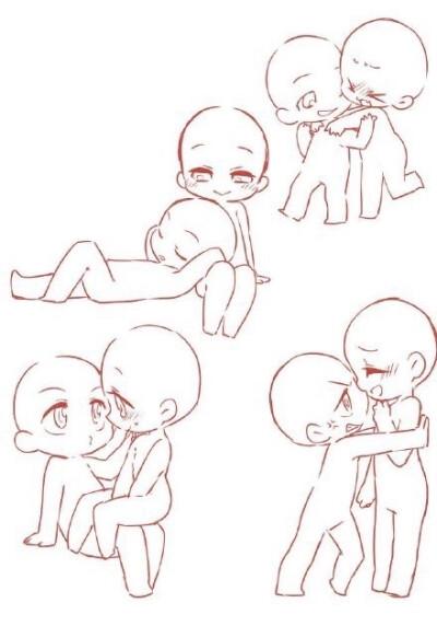 q版小人姿势参考