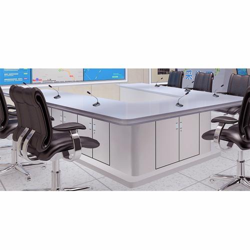 u形会议台定制桌台洽谈桌视频