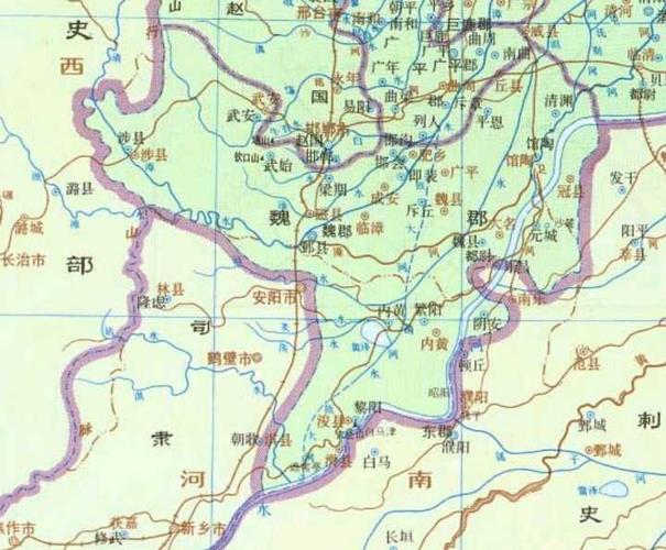 为什么汉时的魏郡在邺城一带而非开封或河东?