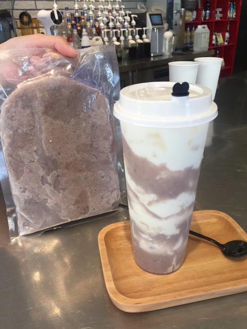 冷冻新鲜槟榔芋头泥coco奶茶店专用喜茶芋泥波波茶福建40包包邮