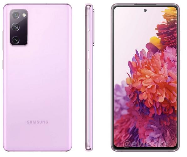 三星galaxys20fe5g官方渲染图曝光配色很是养眼
