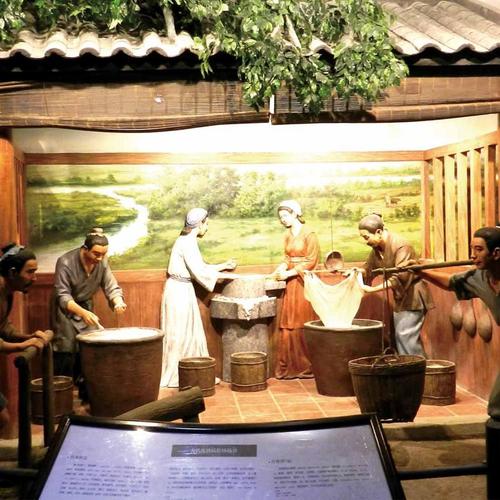 博物馆场景雕塑