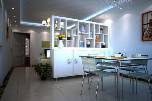 现代客厅隔断柜效果图大全 体验隐约的极致之美