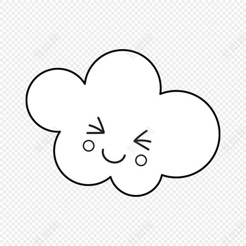 怎样白云简笔画