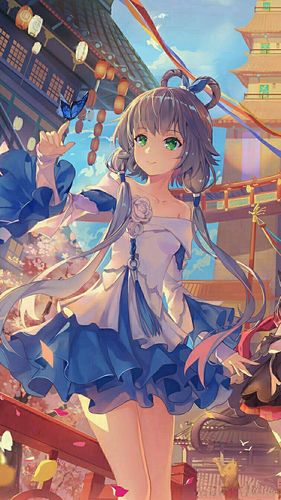 动漫壁纸洛天依专辑