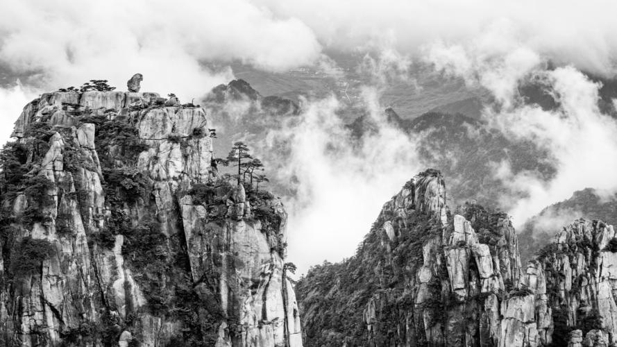 水墨黄山 - 晓寒摄影