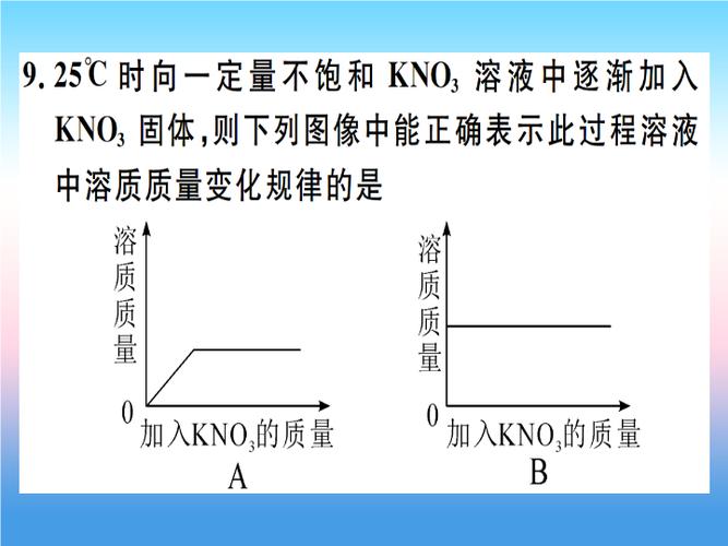 (江西专版)2018_2019学年九年级化学下册第九单元溶液第1课时饱和溶液