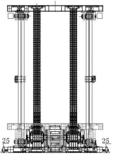 一种推杆链条升降机的制作方法