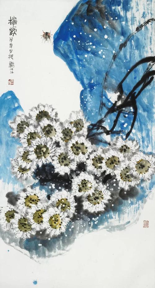 赵梅生是当代著名的花鸟画家,他以其豪迈开张,老辣沉着的画风为当代