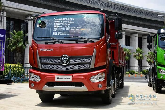 工程双雄—福田瑞沃大金刚es7(8×4)