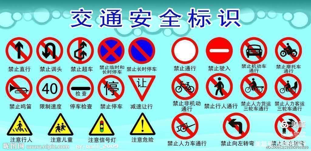 认识交通标志