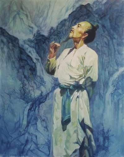 武建川名人题材油画作品选登
