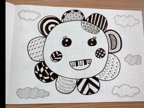 "停课不停学"一温三小幼儿园大班段美术《线描画》 看图讲故事