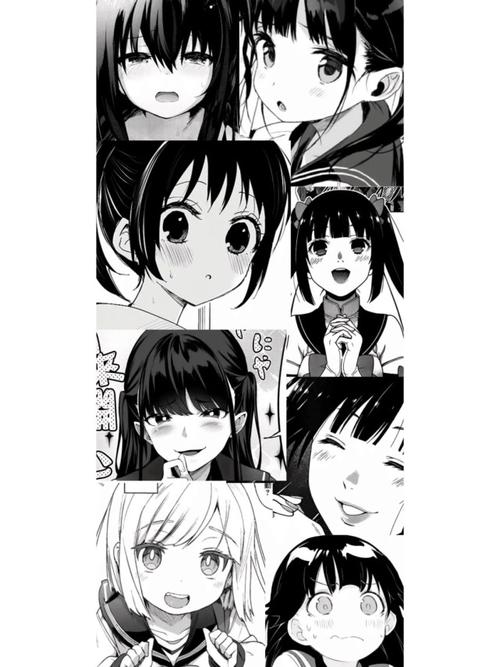 【黑白】拼接壁纸