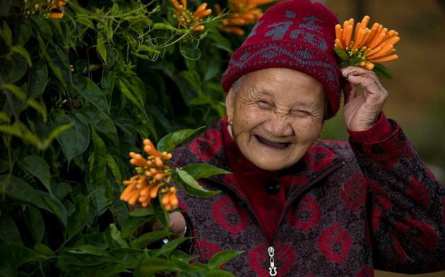 趣味测试:你觉得哪个老人笑得最开心,测你潜意识里想要什么