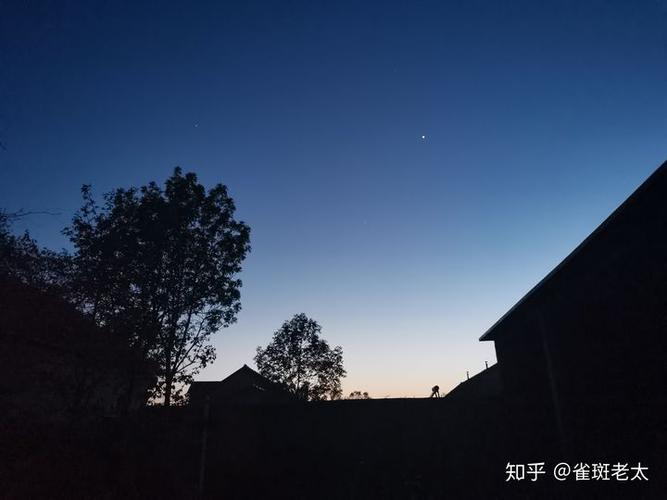 我特别喜欢拍晚上的天空