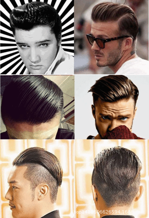 骷髅头复古发油公鸡头拳击发油 大背头强力定型油头保湿发蜡100g