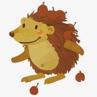 卡通小刺猬头像     _ 微信     图片大全
