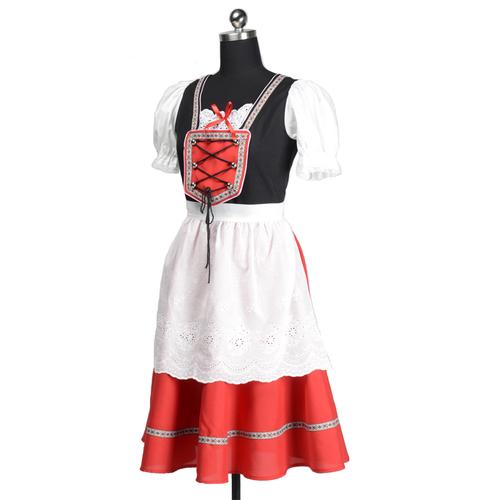 啤酒荷兰传统服装酒吧工作服女仆厨娘促销舞台民族服装