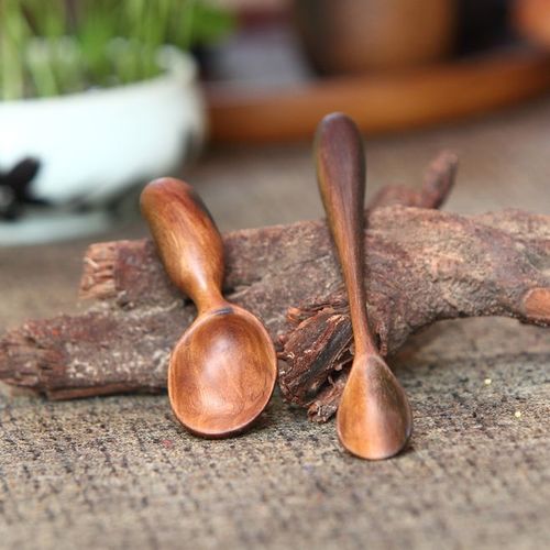 【善物】 纯手工 木勺子 蜂蜜勺 茶叶勺 小木勺 干货勺 饭勺