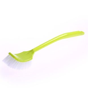 新款糖果色优质长柄刷毛马桶刷子塑料 方头卫生刷清洁刷 2元货源