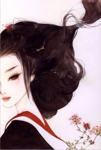 古风美女 女性 古装 插画 唯美 美女 美人 古风人物 古风女子 倾国