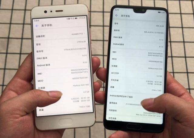 麒麟970的华为p20对比麒麟960的p10,这速度差距,我勒个去!