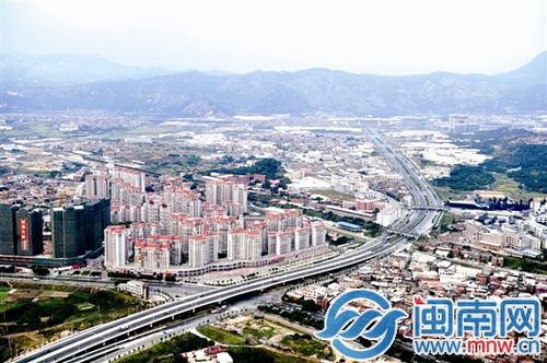 空中看泉州航拍美图 俯瞰北峰丰州片区山水之美