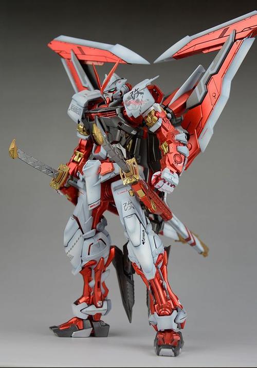 【可乐】电镀色红色异端 轻max_高达模型吧_百度贴吧