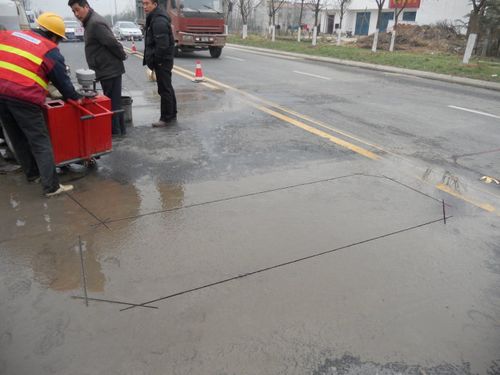 淮安市公安局320工程跟踪手记之三切割并制作地感线圈