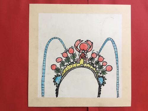 2019寒假写生班第八课～京剧凤冠头饰