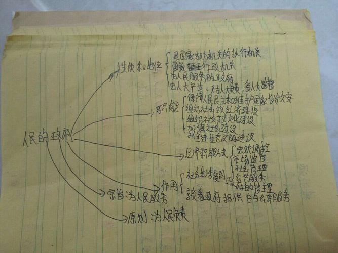 政治思维导图