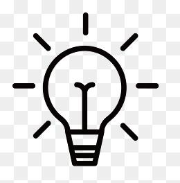 如何让电灯发光的简笔画