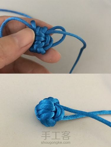 原创球形结中国结完整教程