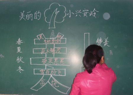 落花生简笔画板书