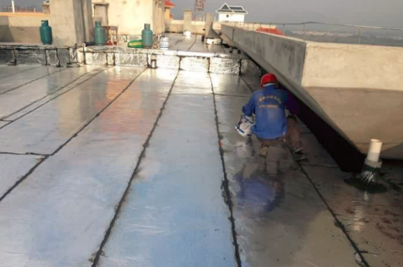 2,屋面防水工程施工前应对基层进行检查和清洁.