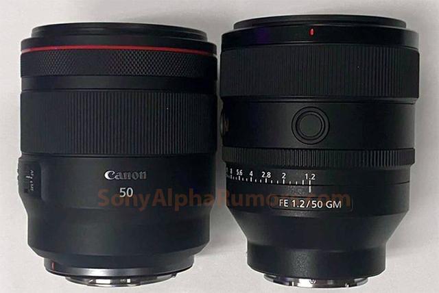 索尼fe50mm f1.2 gm实拍图曝光 比佳能rf50/1.2稍大