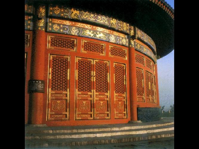 祈年殿门窗装修