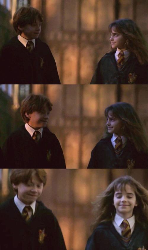 赫敏和罗恩在一起的七大理由:官配就是最甜的