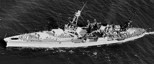 它是二战中美军损失的第一艘重巡洋舰,因勇敢顽强而