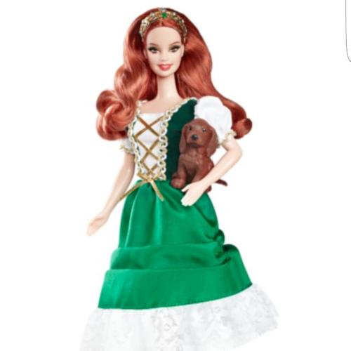barbie world of dolls collection, irish barbie
