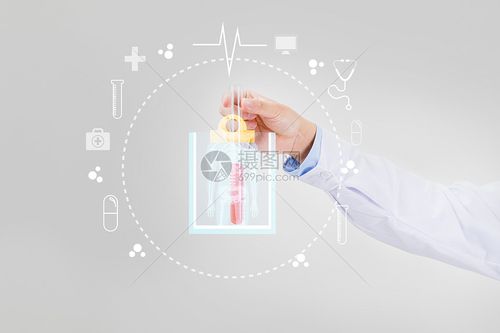 简约医疗研究背景图