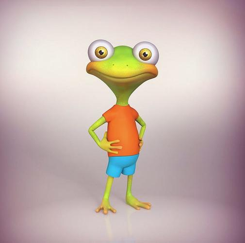 character design : frog : character designed for