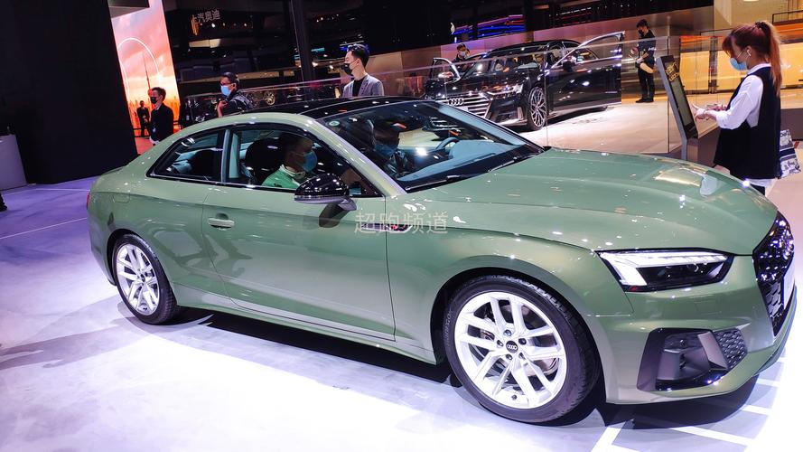 2021年上海国际车展:新款奥迪a5 coupe实车