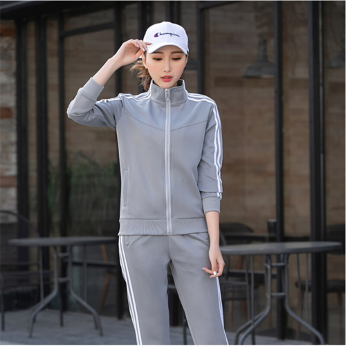 迪鲁奥diluao运动套装男春秋新款加大学生团体跑步休闲运动服男女情侣