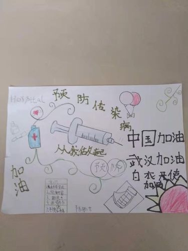 坊子区实验小学五年级二班——众志成城,抗击疫情!