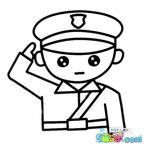 军人敬礼图片简笔画,军人敬礼图片大全帅气,军人敬礼图片卡通_拍拍