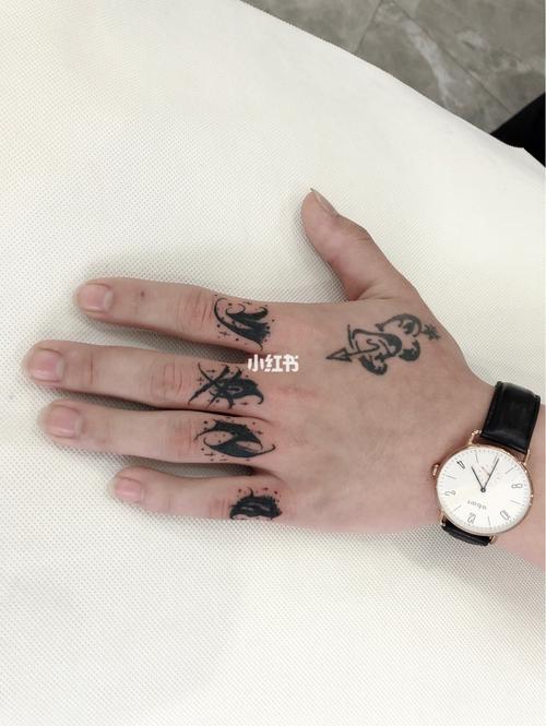 奇卡诺上色77手指旧纹身遮盖完工!上色之后帅气多了