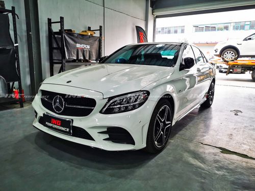 21款奔驰c260 1.5t混动刷ecu动力升级ing特调